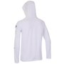 Camiseta Columbia Aurora Manga Longa com Capuz Branco