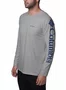 Camiseta Columbia Masculina M/L Aurora Cinza