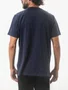 Camiseta Columbia Masculina Básica Bordado Azul Marinho