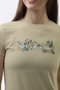 Camiseta Columbia Branded Bouquet Bege Feminina