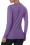 Camiseta Columbia Feminina M/L Lilás