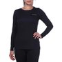 Camiseta Columbia Feminina Neblina Manga Longa Preto