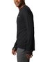 Camiseta Columbia Manga Longa Tech Trail Crew II Masculina Preta