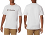 Camiseta Columbia Masculina Basic Logo Branco