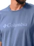 Camiseta Columbia Masculina Basic Logo II Branded Shadow Azul