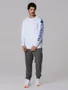 Camiseta Columbia Masculino Aurora Branco Manga Longa