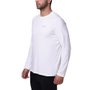 Camiseta Columbia Neblina Manga Longa Branco