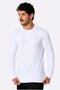 Camiseta Columbia Neblina Manga Longa Branco