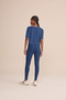 Camiseta Cropped Comfort Azul