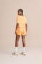 Camiseta Cropped Comfort Laranja