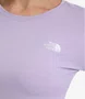 Camiseta Feminina Hyper Tee Manga Longa Lilás The North Face