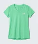 Camiseta Feminina The North Face Hyper Tee V-Neck Verde