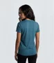 Camiseta Feminina The North Face Hyper Tee V-Neck Azul