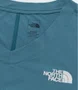 Camiseta Feminina The North Face Hyper Tee V-Neck Azul