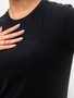 Camiseta Columbia Basica Bordado Preto Feminino