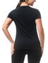 Camiseta Columbia Basica Bordado Preto Feminino