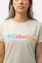 Camiseta  Feminina Columbia Sun trek Graphic Bege