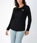 Camiseta Feminina The North Face Hyper Tee Manga Longa Preta
