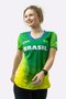 Camiseta Feminina HUPI Brasil Soul