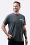Camiseta HUPI Casual Chumbo Institucional