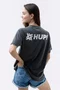 Camiseta HUPI Casual Chumbo Institucional
