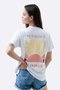 Camiseta HUPI Casual Off White HUPI Is On