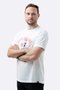 Camiseta HUPI Casual Off White Running