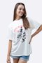 Camiseta HUPI Casual Off White Running