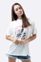 Camiseta HUPI Casual Off White Running