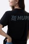 Camiseta HUPI Casual Preta Institucional
