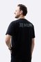 Camiseta HUPI Casual Preta Institucional