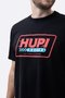 Camiseta HUPI Casual Preta Racing