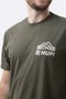 Camiseta HUPI Casual Verde Mountain