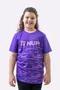 Camiseta HUPI Infantil Malta Roxo