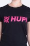 Camiseta HUPI Racing Neo Baby Look Pink