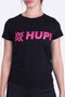 Camiseta HUPI Racing Neo Baby Look Pink
