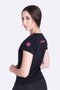 Camiseta HUPI Racing Neo Baby Look Pink