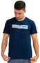 Camiseta HUPI Sonar Masculino Manga Curta Azul Escuro