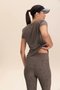 Camiseta Live Icon Comfort Marrom Feminina