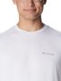 Camiseta Columbia Masculina Tech Trail Crew Neck II Branca