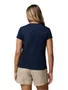 Camiseta Manga Curta Columbia Feminina Zero Rules Light Azul Marinho