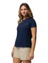 Camiseta Manga Curta Columbia Feminina Zero Rules Light Azul Marinho