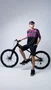 Camiseta Masculina HUPI Bike Naja Preto/ Pink