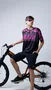 Camiseta Masculina HUPI Bike Naja Preto/ Pink