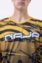 Camiseta Masculina HUPI Bike Naja V10 Amarelo e Preto