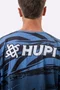 Camiseta Masculina HUPI Bike Naja V10 Azul e Preto