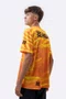 Camiseta Masculina HUPI Bike Naja V10 Laranja e Amarelo