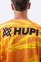 Camiseta Masculina HUPI Bike Naja V10 Laranja e Amarelo
