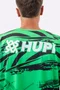 Camiseta Masculina HUPI Bike Naja V10 Verde e Preto