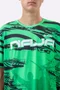 Camiseta Masculina HUPI Bike Naja V10 Verde e Preto